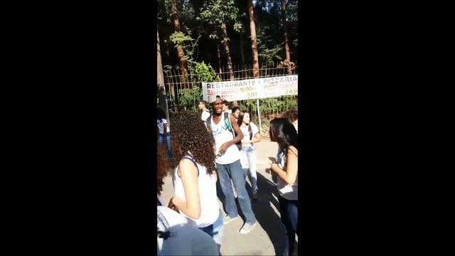 Protesto de estudantes em Cariacica