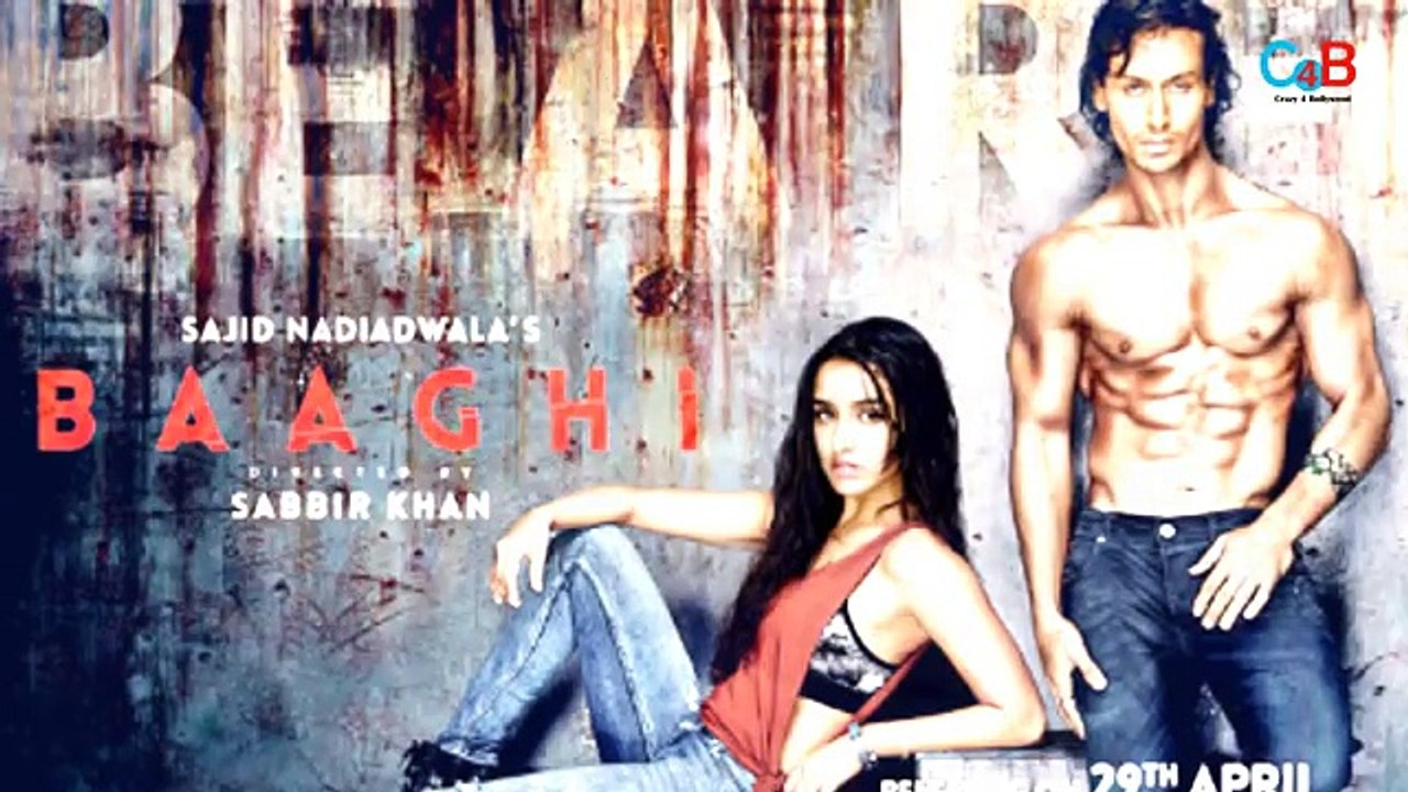 Baaghi 2 poster out-Tiger Shroff   C4B