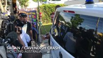 Watch As Peter Sagan Visits Mark Cavendish At Team Bus After Stage 4 Crash