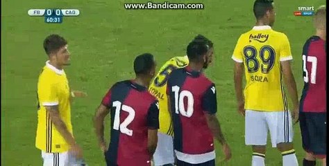 Mathieu Valbuena Goal - Fenerbahce 1-0 Cagliari 07.08.2017