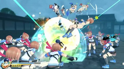 Senran Kagura: Estival Versus [PS4] GAMEPLAY #43 (SHIKI) A FOURSOME, EATING OUT MY SEAFOOD SNATCH !!