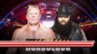 WWE NETWORK SPECIAL! WWE Roadblock Brock Lesnar vs. Bray Wyatt WWE2K16 Simulation, Xbox One, PS4