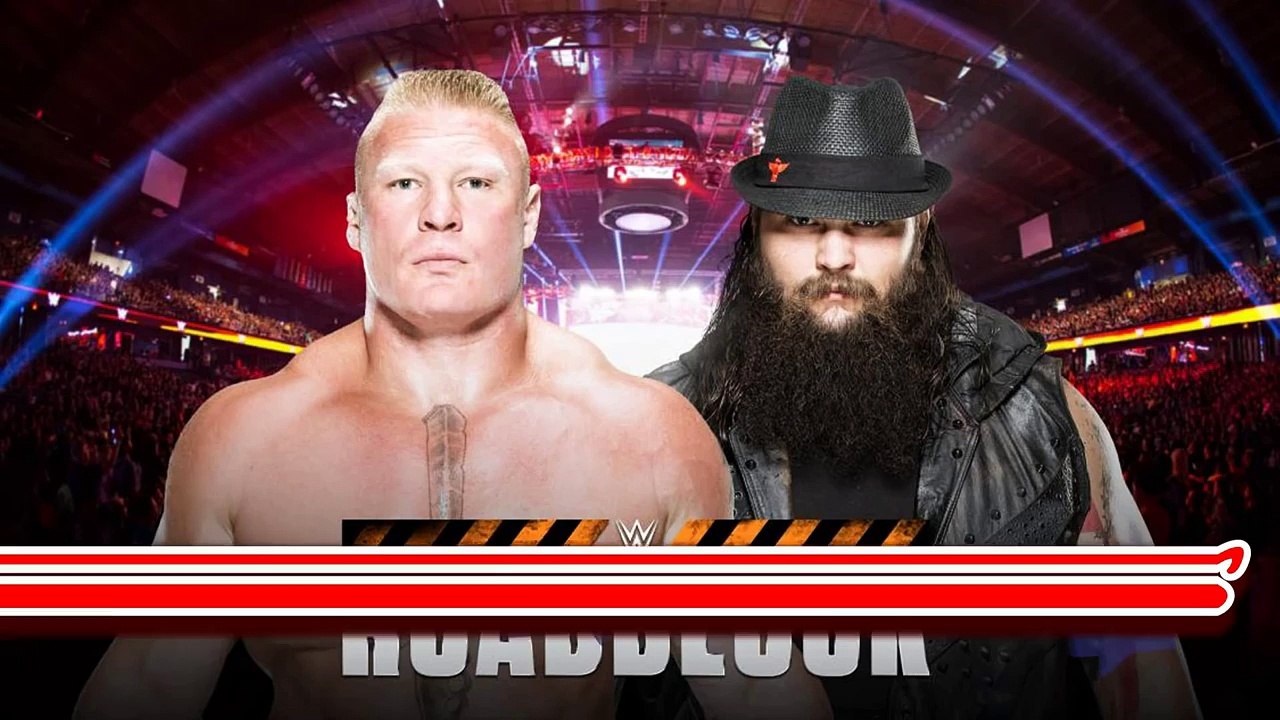 WWE NETWORK SPECIAL! WWE Roadblock Brock Lesnar vs. Bray Wyatt WWE2K16 Simulation, Xbox One, PS4