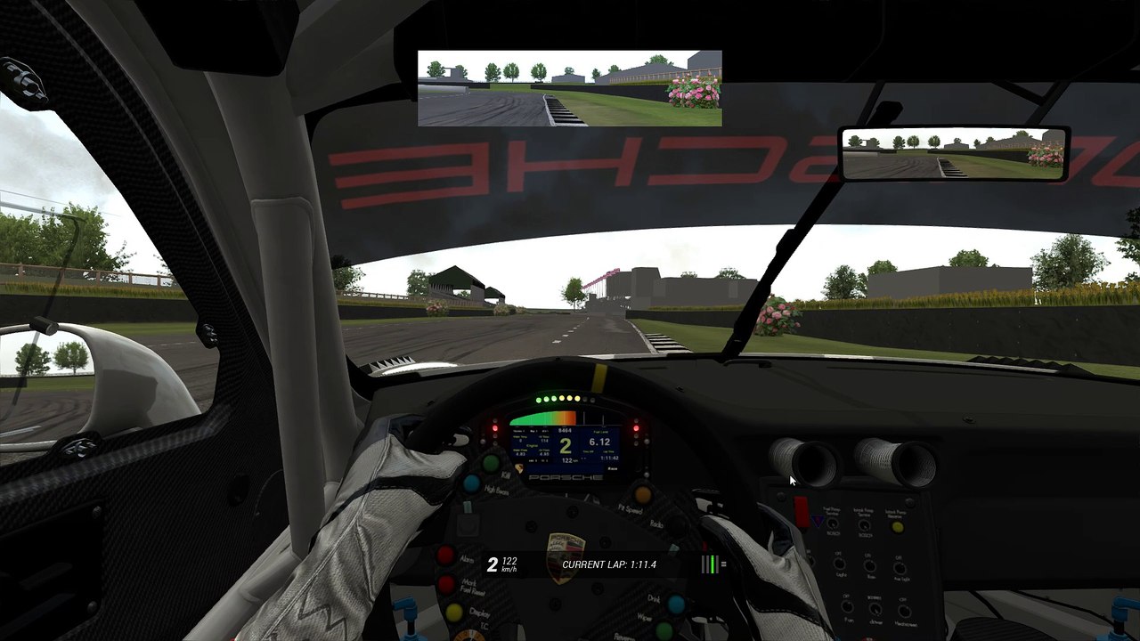 Porsche 911 gt3r at goodwood circuit (beta preview)