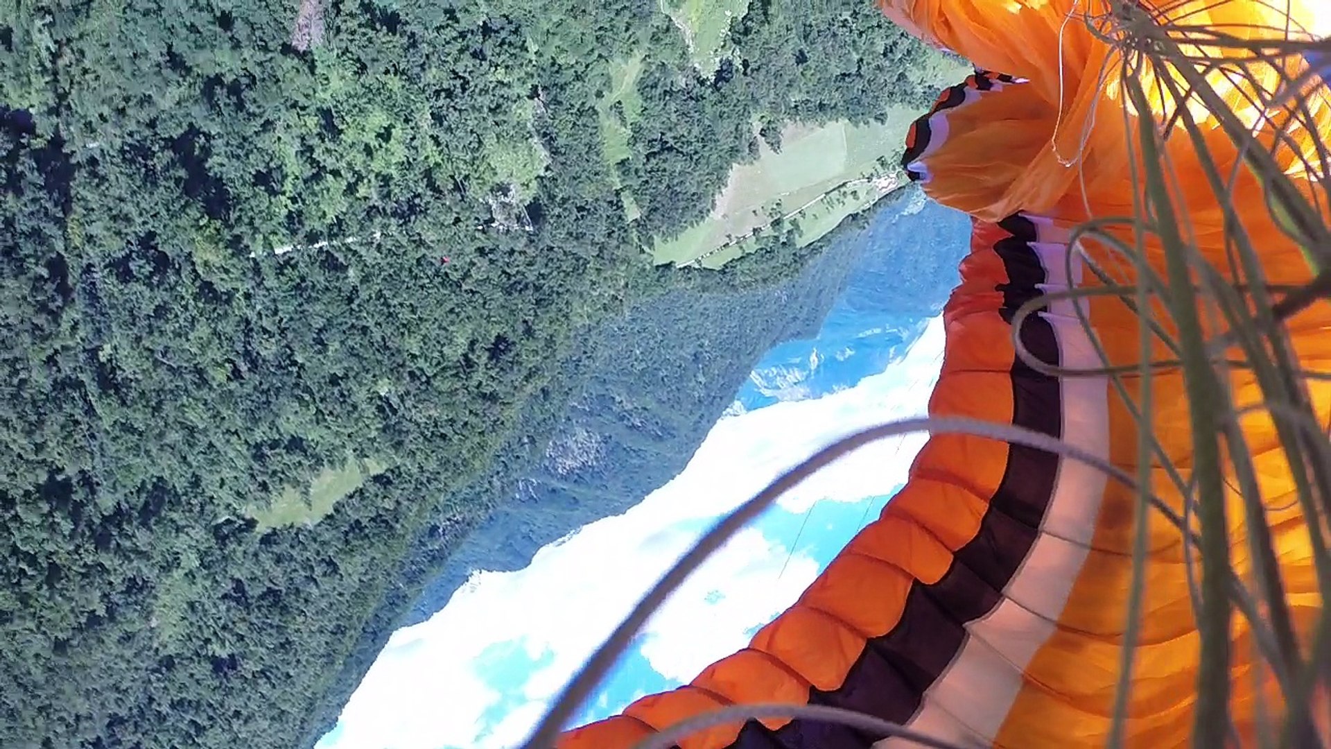 Paragliding Collapse