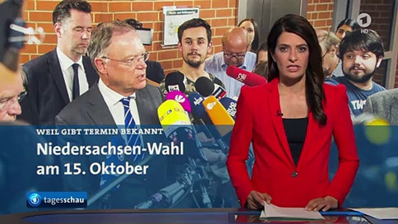 Tagesschau | 07. 08. 2017 20:00 Uhr (mit Linda Zervakis) [GANZE FOLGE] | Das Erste