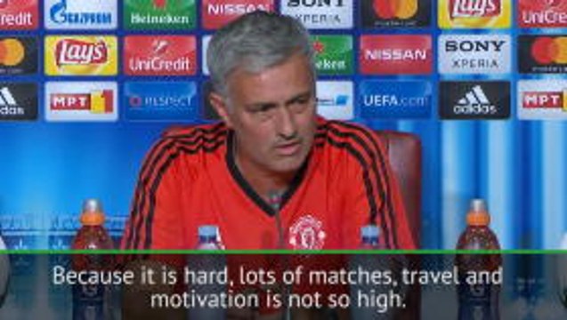 Europa League isn't the El Dorado for players - Mourinho