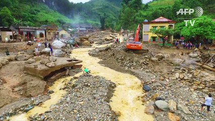 Inondations et coulées de boue au Vietnam: 26 morts