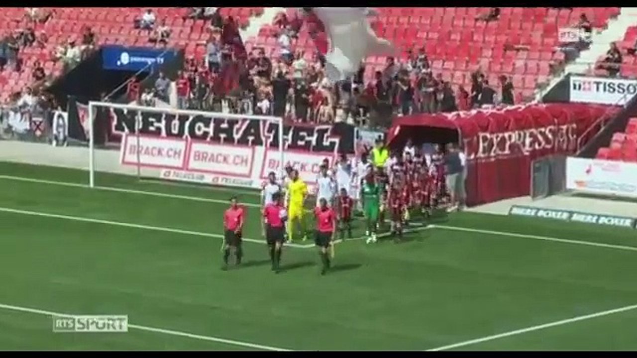 Xamax 3:1 FC Vaduz (Swiss Chellenge League 6 August 2017)
