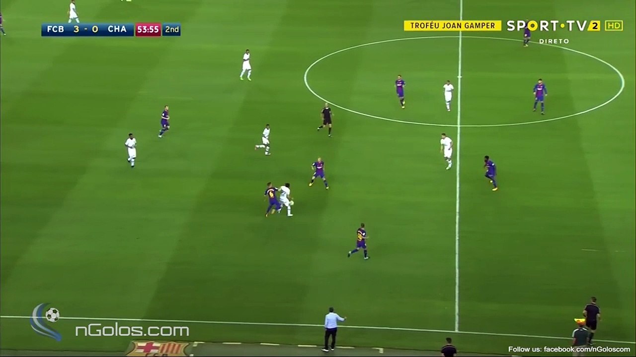 Luis Suarez Goal vs Chapecoense (4-0)