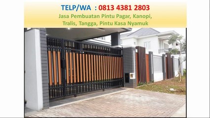 CALL/WA: 0813 4381 2803 Pagar stainless sidoarjo