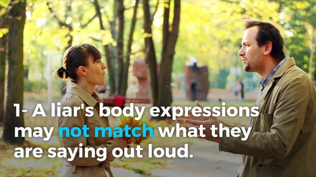 8 signs someone is lying to you