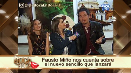 Fausto Miño está enamorado