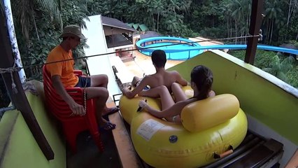 Tornado Water Slide at Annagora Waterpark