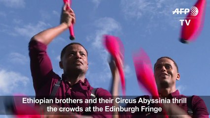 Ethiopian brothers bring stunning circus to Edinburgh