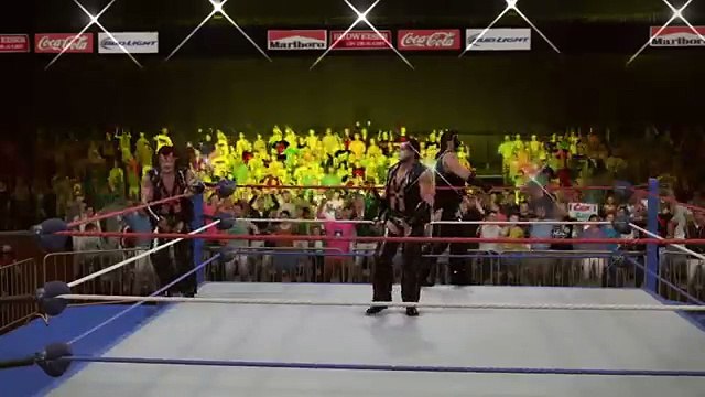 WWE 2K16 WWF Universe Demolition vs L.O.D & Ultimate Warrior