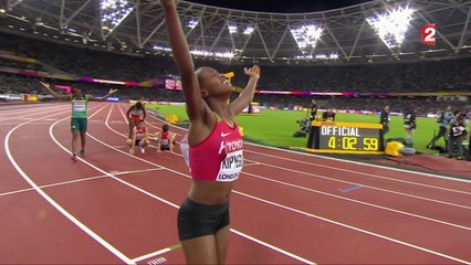 Mondiaux d'athlétisme : Kipyegon trop forte sur le 1500m, Semenya arrache le podium