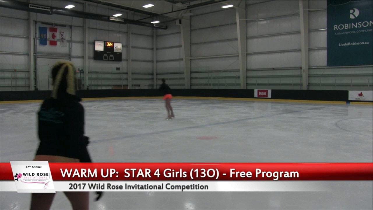 2017 Wild Rose Invitational - Robinson Arena STAR 4 Girls (13O) Free Program