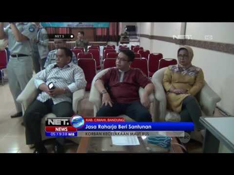 Jasa Raharja Beri Santunan Korban Kecelakaan Maut Bus - NET5