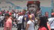 Chavistas marchan a sede del Parlamento de Venezuela en apoyo a la Constituyente