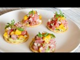 Aprende a preparar unas deliciosas tostadas de atún mexicano