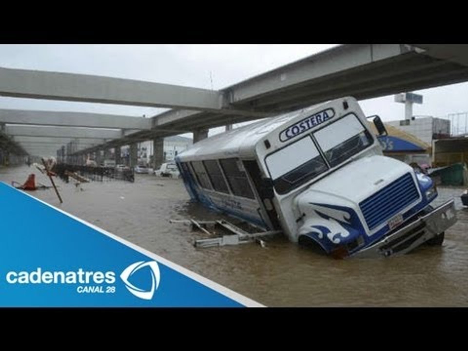 Acapulco Guerrero nuevamente bajo el agua / Huracanes 2013