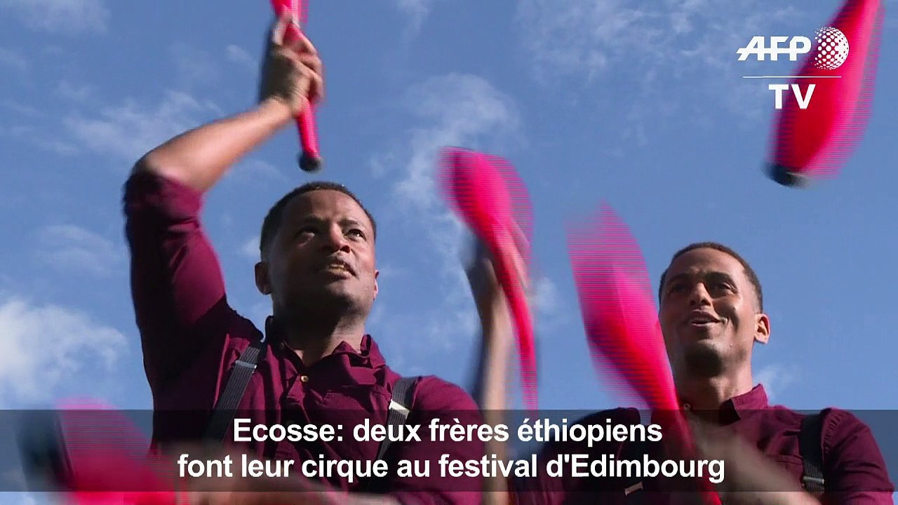 Ecosse: deux frères éthiopiens font leur cirque à Edimbourg