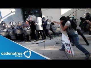 Así se vivió un aniversario más del 2 de octubre; agresiones y destrozos ensombrecen marcha