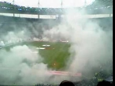 Stade francais clermont feu d'artifice