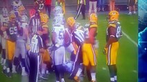 Karl Joseph stops Eddie Lacy at 1 yard line Oakland Raiders 2017 highlights