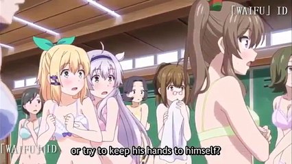 下着姿を見られる！？Rokudenashi Majutsukoushi to Akashic Record ロクでなし魔術講師と禁忌教典