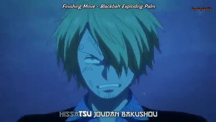 Sanji Vs Kuroobi - One Piece