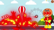アンパンマン アニメ #03 ❤️ 食べる ガムボール機 ❤ おもしろアニメ anpanman animation