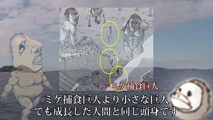 進撃の巨人ミケを食った巨人の人間の姿を検証 -ゆっくり解説