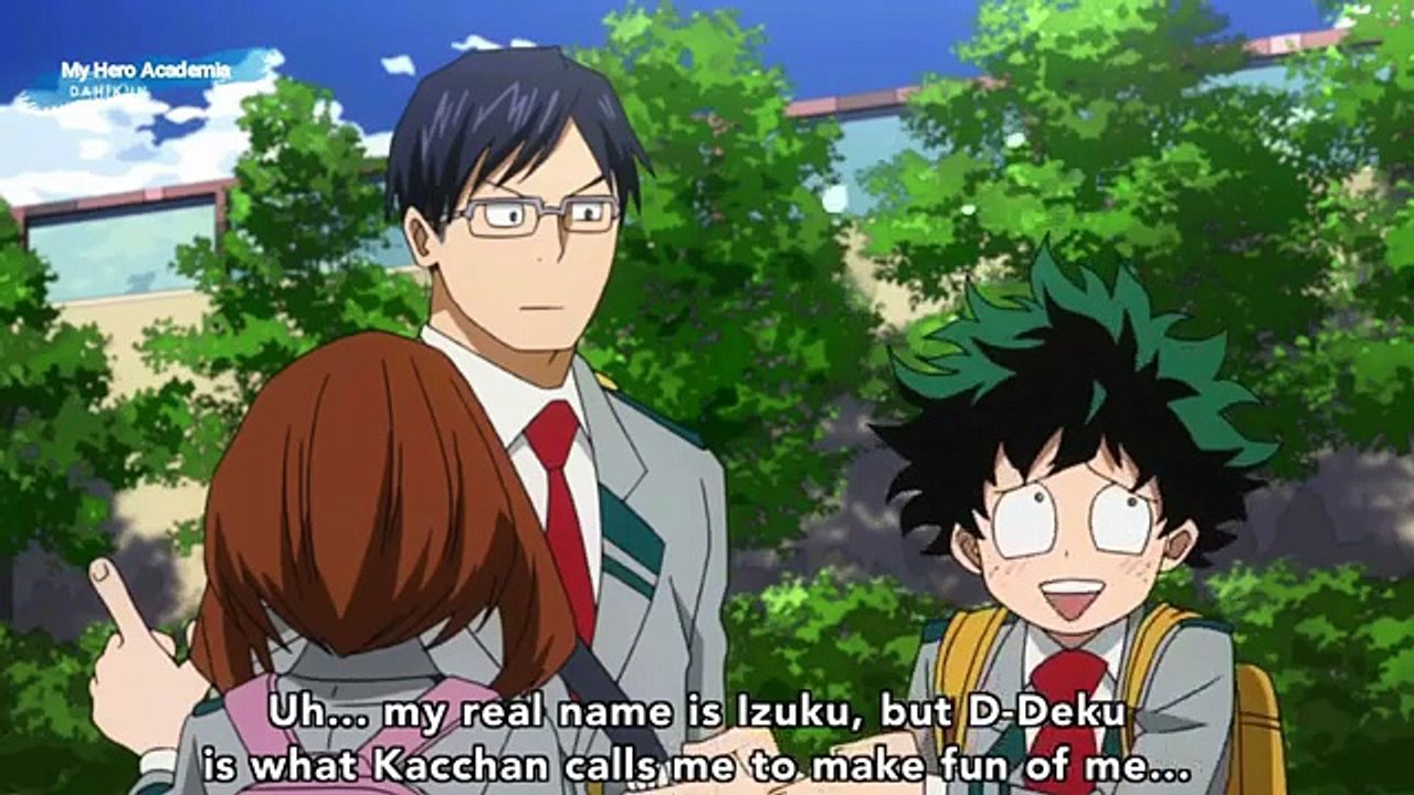 How Deku is called Deku  Boku no Hero Academia