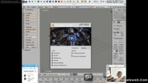 Blender Moldeo De Banner 3D Para VHMichael Parte 1 de 3 ~ Preparando Ecenario Iluminacion Y Camara