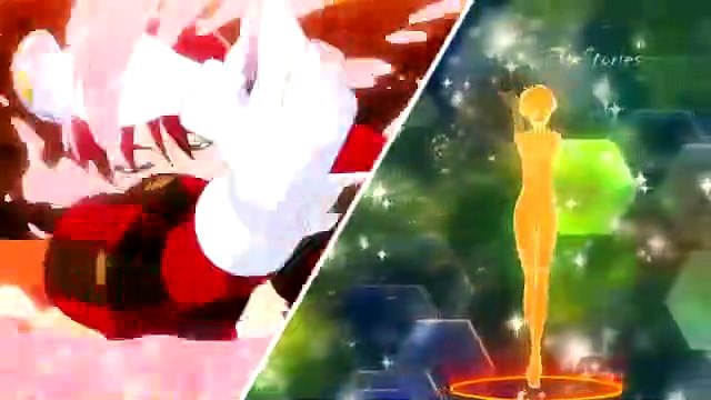 Cure Macaron & Chocolat vs Sailor Uranus & Neptune - Transformations and Attacks