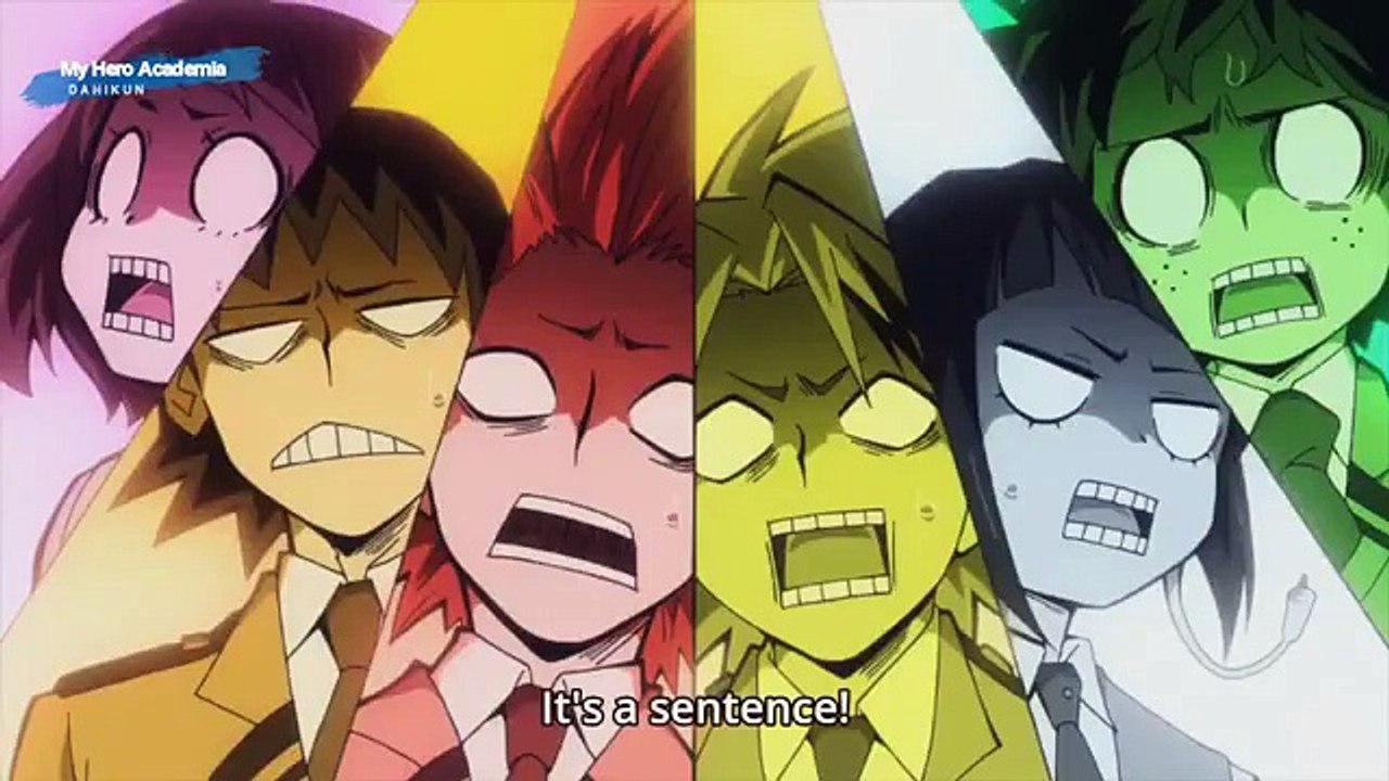 All Class 1A Hero Code Name  Boku no Hero Academia