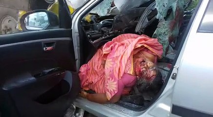 Road Accident at Bobarlanka, three persons spot dead