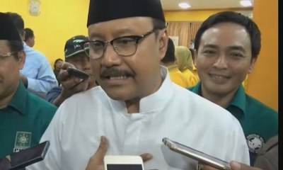 Gus Ipul Daftar Bakal Cagub Melalui Partai Golkar
