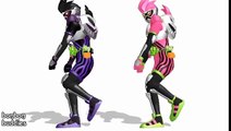 仮面ライダーエグゼイド  ガイム 歌のアニメーション おもしろ動画  仮面ライダーエグゼイドなんちゃって ダンスショー Kamen Rider EX-AID