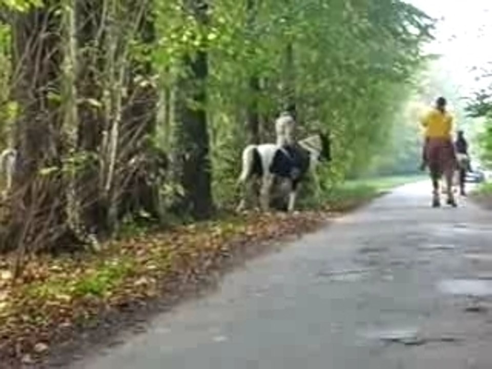 Rally Ardichamps 21.10.07 départ pour la dernière épreuve