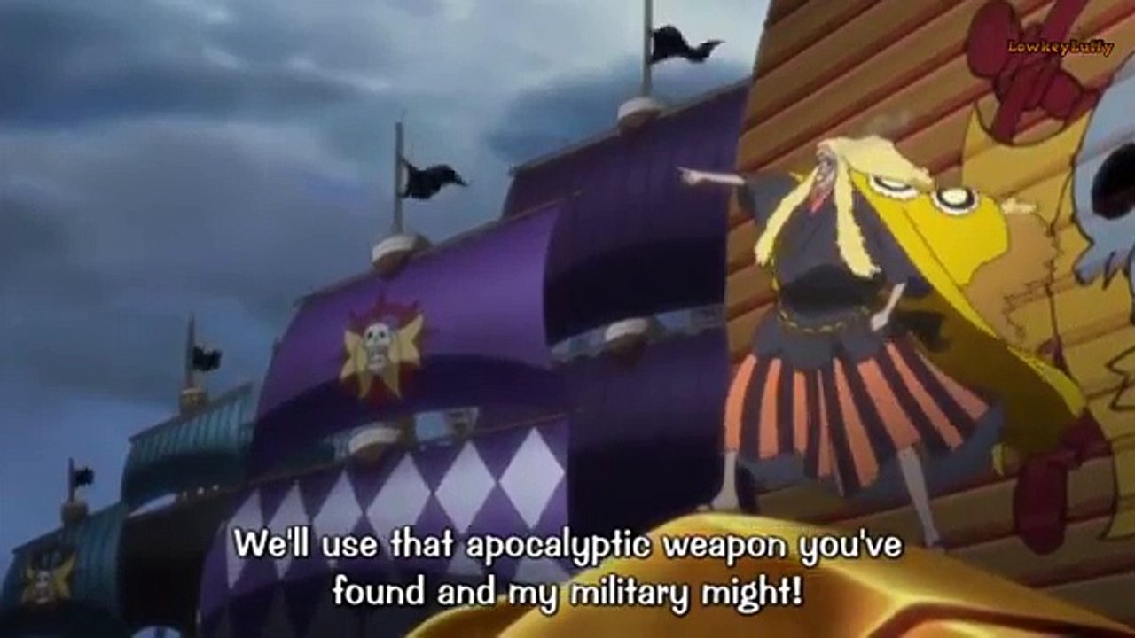 Shiki Vs Roger - One Piece