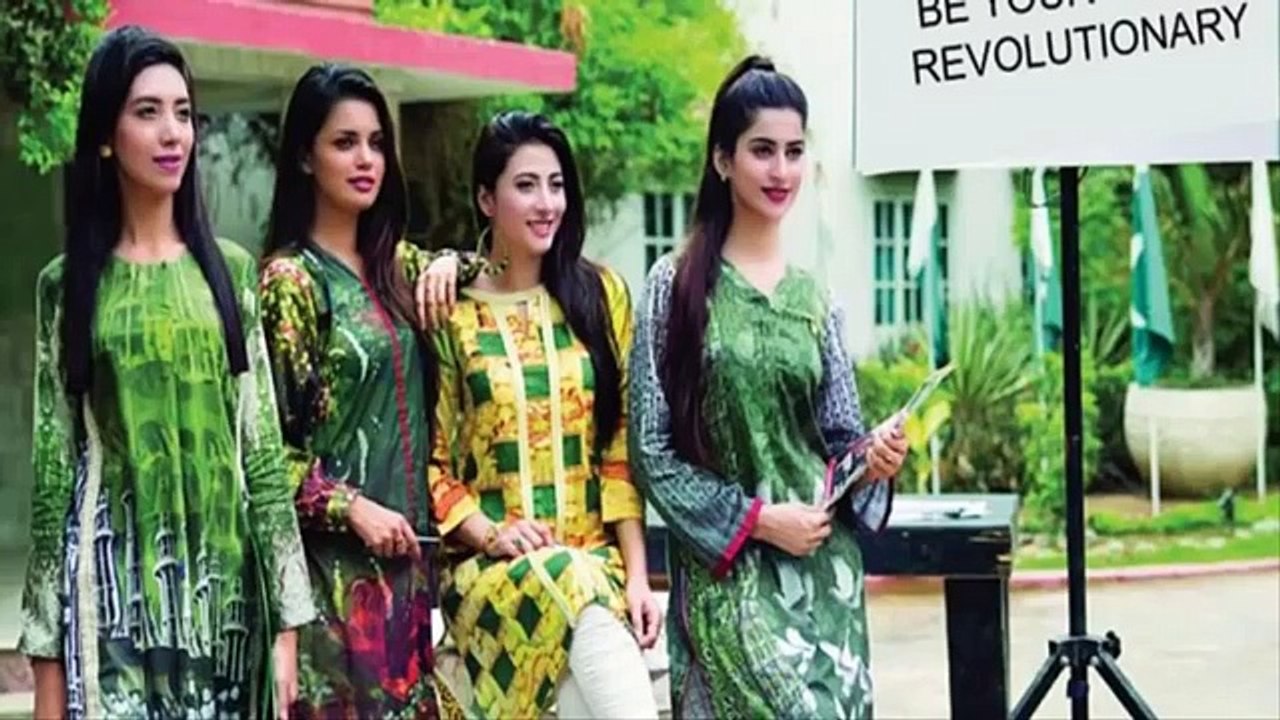 Pakistani special dresses for 14 August 2016.
