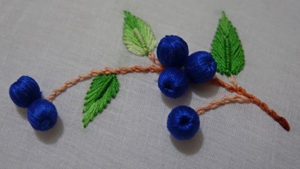 Hand Embroidery Design of Stump Work