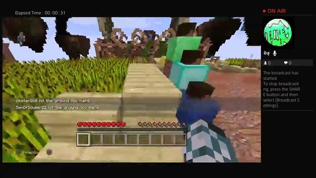 Minecraft playing modded maps whit friends making fun ps4 (27)