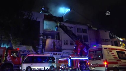 Fatih'te Otel Yangını