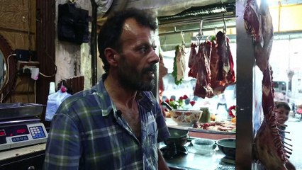 A Douma à Syrie, les champignons ont remplacé la viande