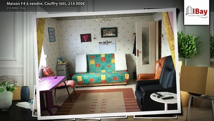 Maison F4 à vendre, Cauffry (60), 214 000€