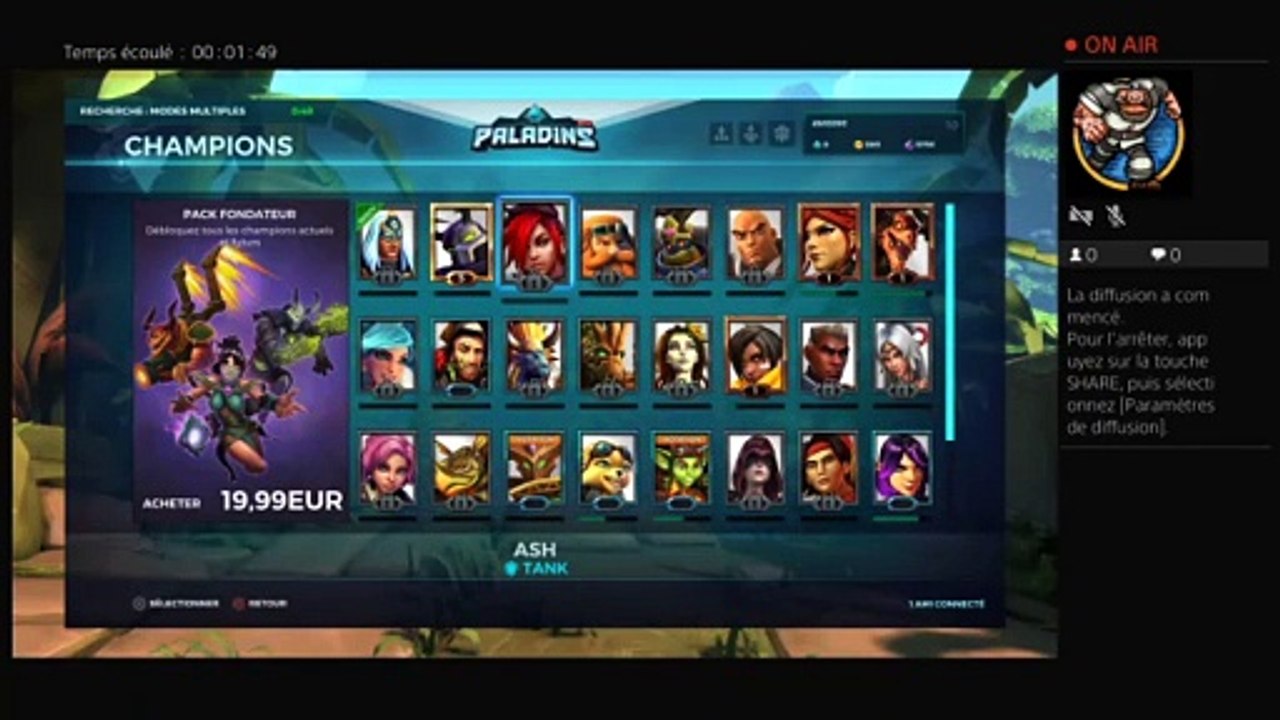 Diffusion PS4 en direct de db93390